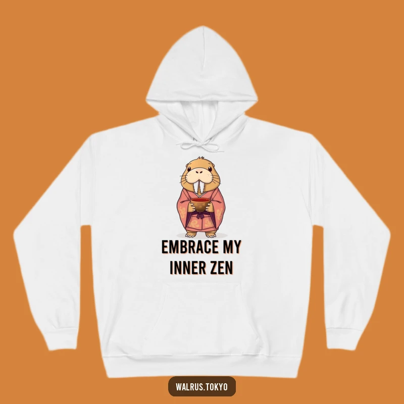 Funny Walrus Kimono Hoodie: Cozy Up with Comical Elegance